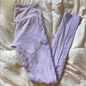 Lavender Gym Shark leggings